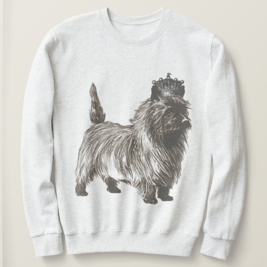 Cairn Terrier Puppy Dog  Illustratie Trui (Design voorkant)