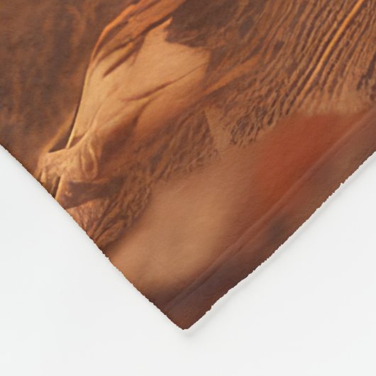 Cairn Terrier Puppy Herfst Delight Pompoen Fleece Deken (Hoek)