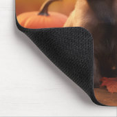 Cairn Terrier Puppy Herfst Delight Pompoen Muismat (Hoek)