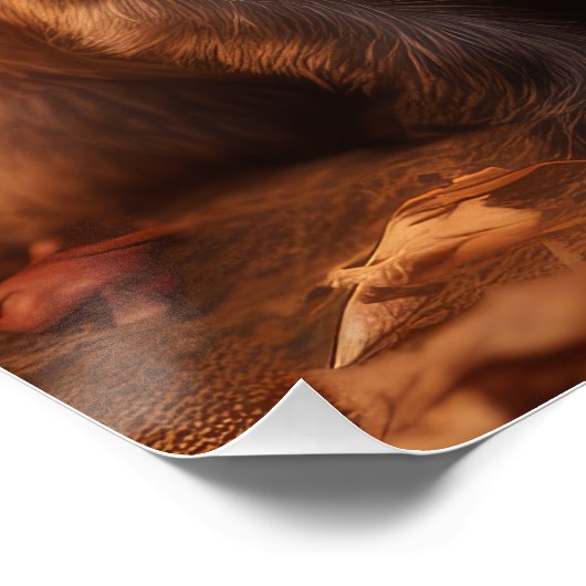 Cairn Terrier Puppy Herfst Delight Pompoen Perfect Poster (Hoek)