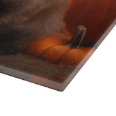 Cairn Terrier Puppy Herfst Delight Pompoen Snijplank (Hoek)