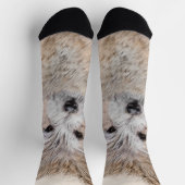 Cairn Terrier Puppy Schilderij - Originele Honden  Sokken (Top)