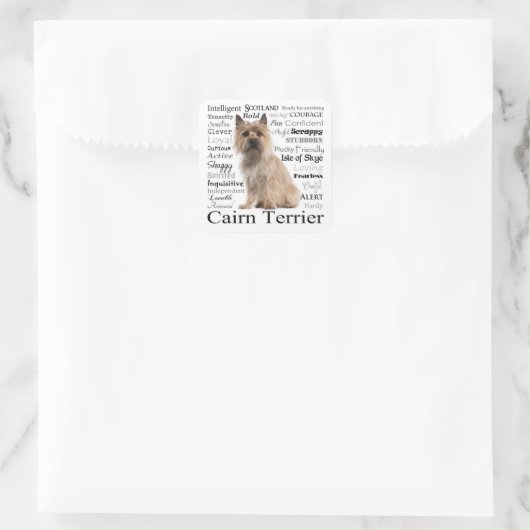 Cairn Terrier Ras Traits Stickers (Tas)