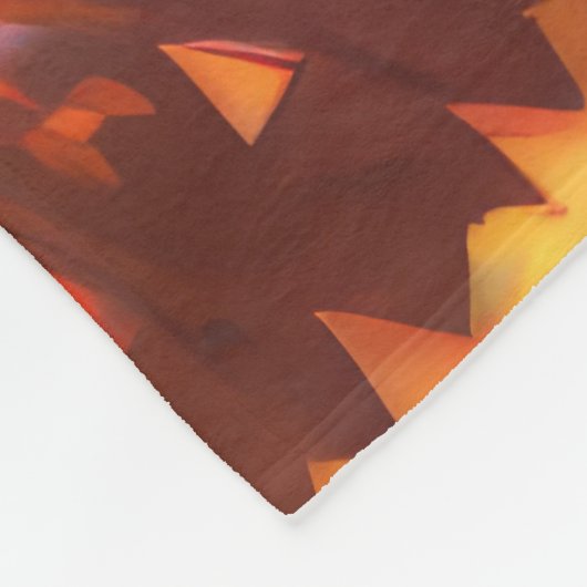 Cairn Terrier Rijden Motorfiets Halloween Eng Fleece Deken (Hoek)