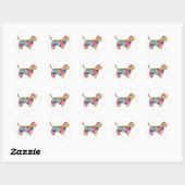 Cairn Terrier Ronde Sticker (Vel)