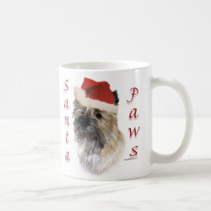 Cairn Terrier Santa Paws Koffiemok