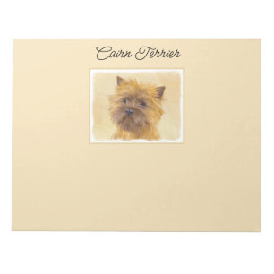 Cairn Terrier Schilderij - Mooie Originele Honden Notitieblok
