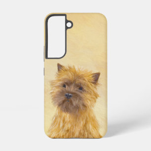 Cairn Terrier Schilderij - Mooie Originele Honden Samsung Galaxy Hoesje