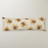 Cairn Terrier Schilderij Schattigee Originele Pet  Lichaamskussen (Achterkant)