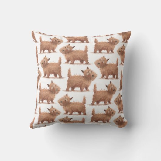 Cairn Terrier - Scottish Dog Kussen (Achterkant)