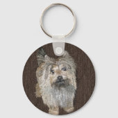 Cairn Terrier Sleutelhanger (Voorkant)