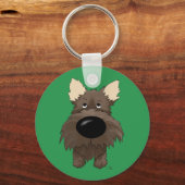 Cairn Terrier Sleutelhanger (Voorkant)