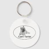 Cairn Terrier Sleutelhanger (Voorkant)