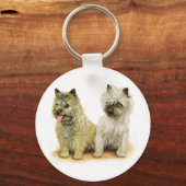 Cairn Terrier Sleutelhanger (Voorkant)