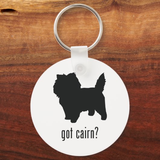 Cairn Terrier Sleutelhanger (Voorkant)