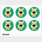 Cairn Terrier Stickers (Vel)