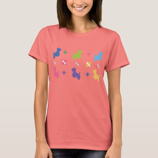Cairn Terrier T-Shirts (Voorkant)