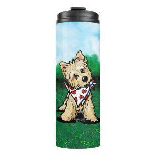 Cairn Terrier Thermal Tumbler Thermosbeker