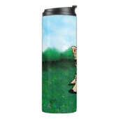 Cairn Terrier Thermische Tumbler Thermosbeker (Gedraaid links)