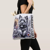 Cairn Terrier Tote Bag (Dichtbij)