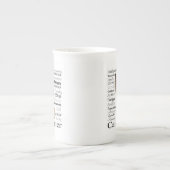 Cairn Terrier Traits Bone China Mok (Voorkant)