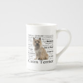 Cairn Terrier Traits Bone China Mok (Rechts)