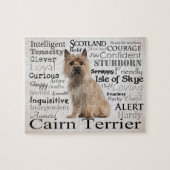 Cairn Terrier Traits Puzzle Legpuzzel (Horizontaal)