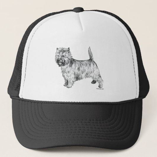 Cairn Terrier Trucker Pet (Voorkant)