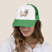 Cairn Terrier Trucker Pet (In situ)