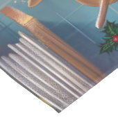 Cairn Terrier Vakantie Bakken: Feestelijke Kerstmi Tafelkleed (Gekanteld)