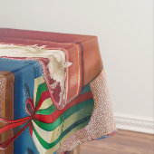 Cairn Terrier Vakantie Bakken: Feestelijke Kerstmi Tafelkleed (Voorbeeld)