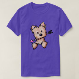Cairn Terrier Valentijn Cupid T-Shirt