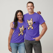 Cairn Terrier Valentijn Cupid T-Shirt (Unisex)