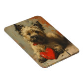 Cairn Terrier  Valentijnsdag Magneet (Rechterzijde)