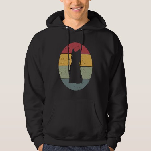 Cairn Terrier Vintage Hoodie (Voorkant)