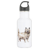 Cairn Terrier Waterfles (Voorkant)