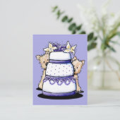 Cairn Terrier Wedding Invitations Kaart (Staand voorkant)