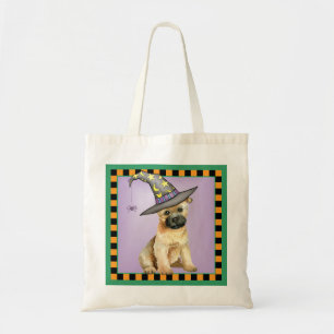 Cairn Terrier Witch Canvas tas