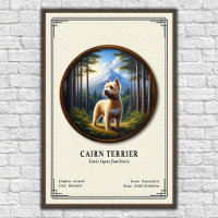 Cairn Terrier Zoölogische Serie