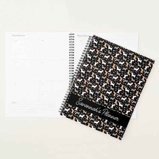 Cairn Terriers Carin Terrier Hond Weekly Maandelij Planner (Display)