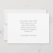 Cairn van massagestenen en hout kaart (Achterkant)