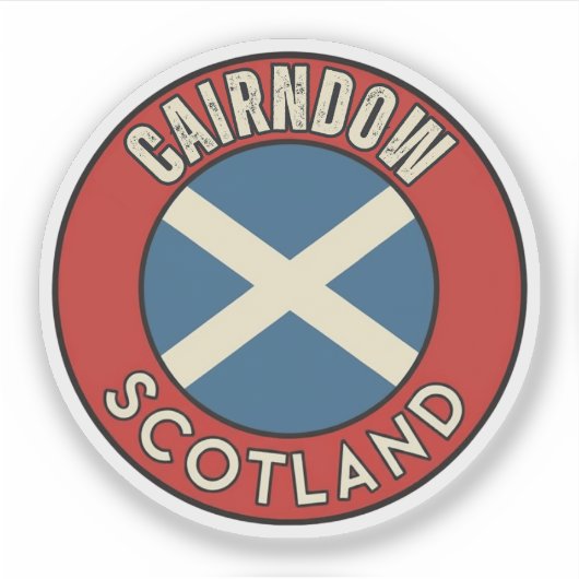Cairndow, Schotland Sticker (Voorkant)