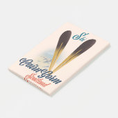 CairnGorm Schotland Ski-poster Post-it® Notes (Schuin)