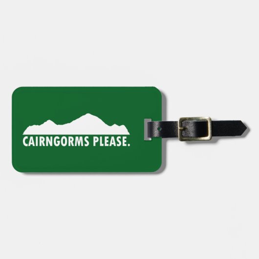 Cairngorms National Park graag Bagagelabel (Voorkant horizontaal)