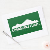 Cairngorms National Park graag Rechthoekige Sticker (Envelop)