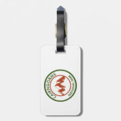 Cairngorms National Park, Schotland Bagagelabel (Achterkant verticaal)