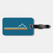 Cairngorms National Park, Schotland Bagagelabel (Achterkant horizontaal)