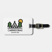 Cairngorms National Park, Schotland Bagagelabel (Voorkant horizontaal)