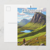 Cairngorms National Park, Schotland Briefkaart (Voorkant / Achterkant)