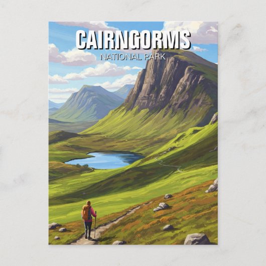 Cairngorms National Park, Schotland Briefkaart (Voorkant)